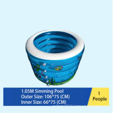 Summer Hot Sales Inflatable Swimming Pool with Bubble Bottom